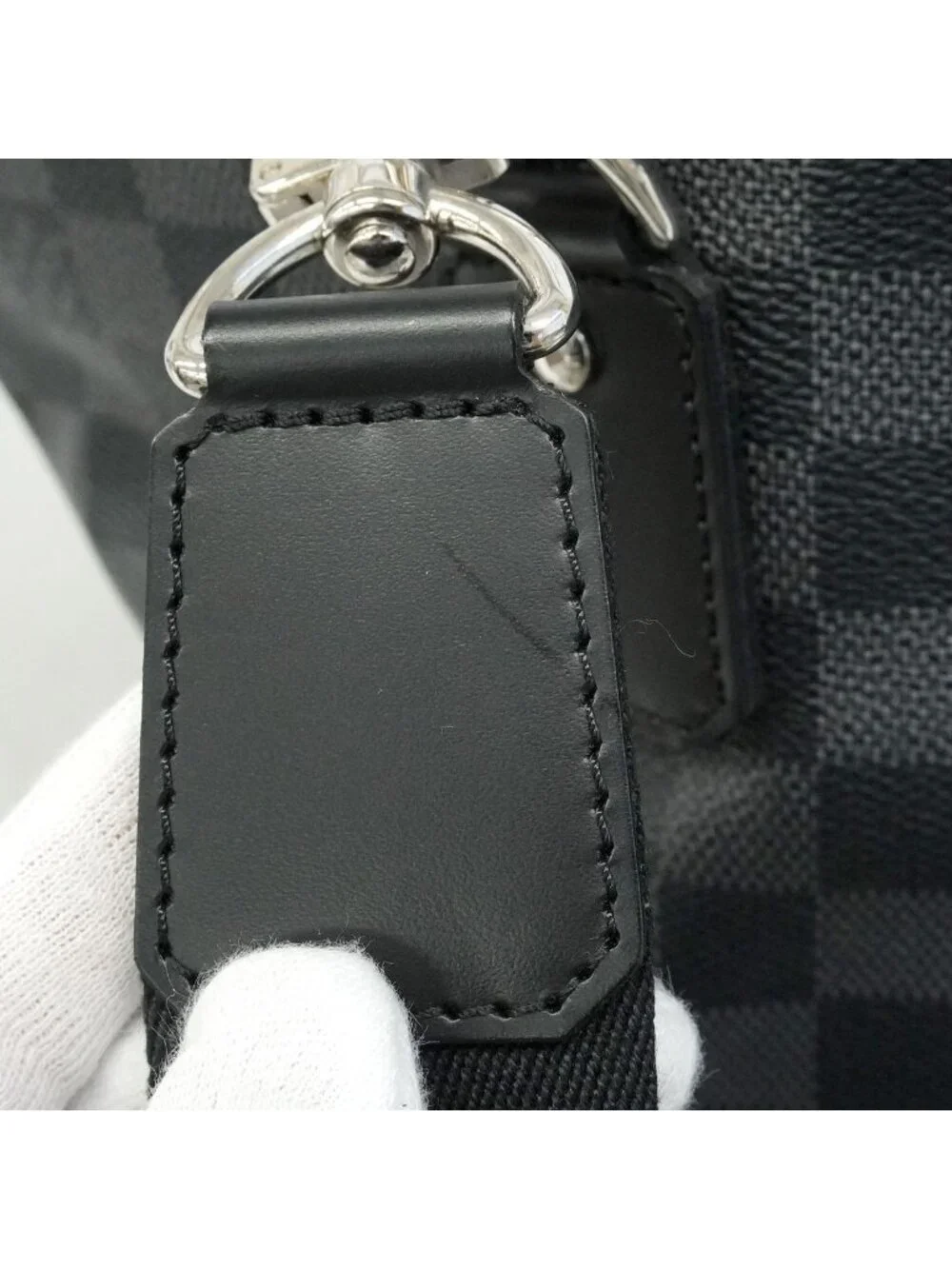 Louis Vuitton Boston Bag Damier Graphite Roadster 50 Black